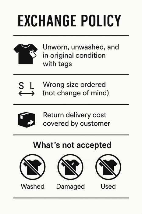 XLNC Exchange Policy